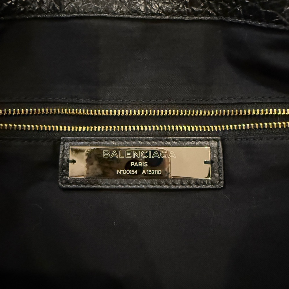 Balenciaga Black Large City (moto) Bag - Picture 5 of 14